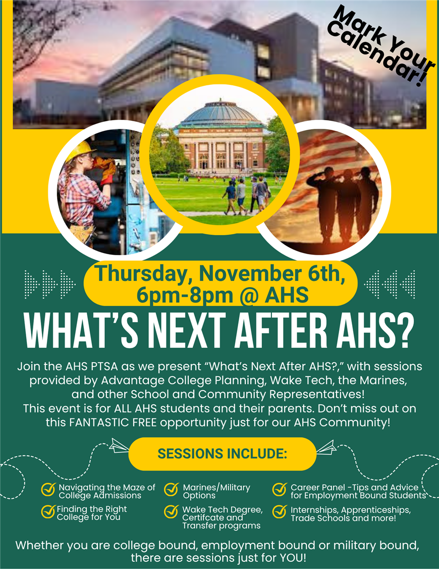 What's Next After AHS?